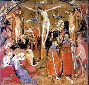 KONRAD von Soest The Crucifixion dg Sweden oil painting artist